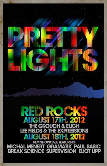 Pretty Lights Red Rocks 2012